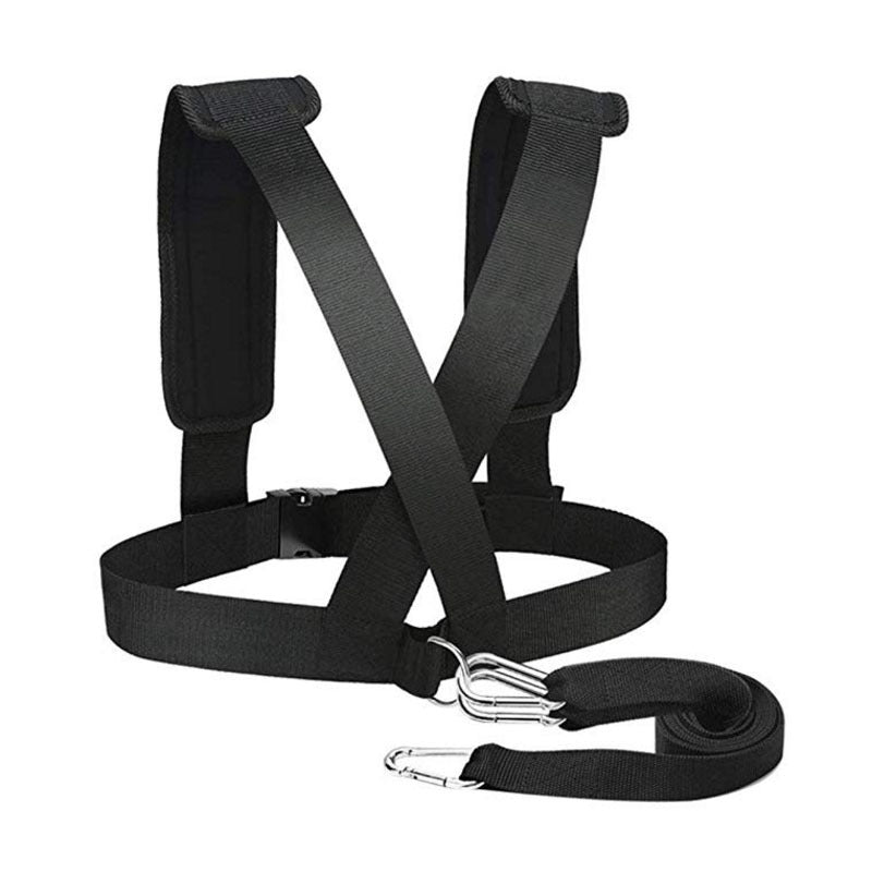 Weight-bearing running equipment harness