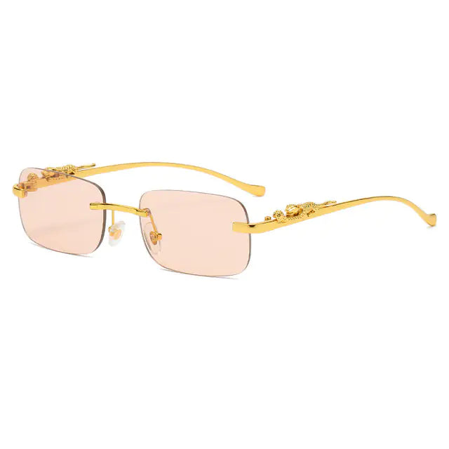 Rimless Square Sunglasses